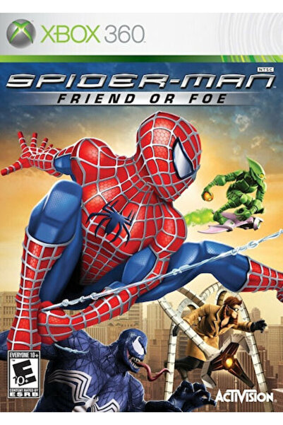 MICROSOFT Σπάιντερ-μαν: Φίλος ή Εχθρός Παιχνίδι XBOX 360 (Μεταχειρισμένο)