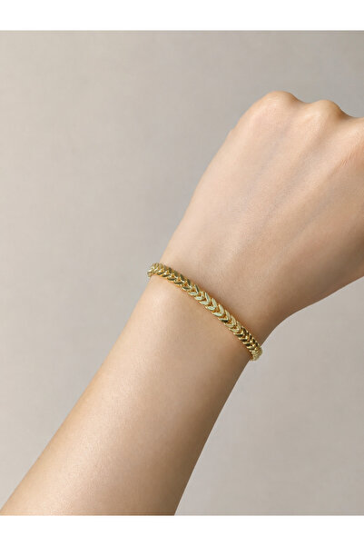 BARLEO BİJUTERİ “Gold Başak Model Bileklik”