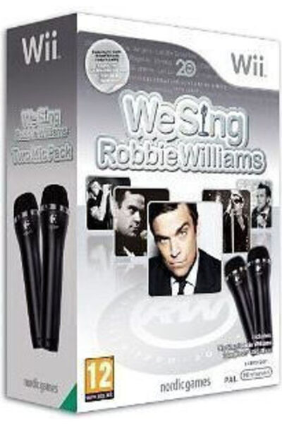 Nintendo Τραγουδάμε Robbie Williams Twomicpack Wii