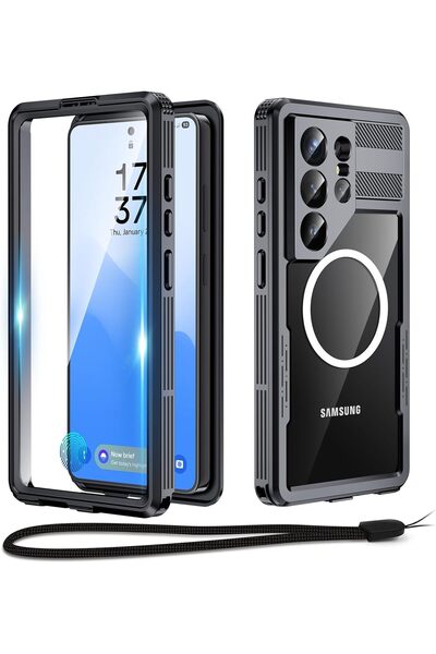 Rivor Samsung Galaxy S26 Ultra Uyumlu Kılıf Kamera Korumalı Magsafe Destekli ...