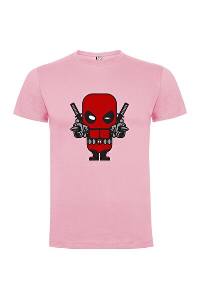 iLovePrints Red Gunslinger Deadpool Tshirt