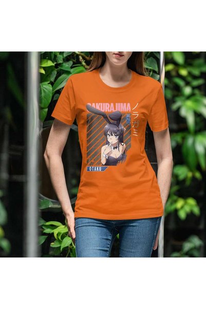 iLovePrints Anime Character with Bunny Ears Tshirt