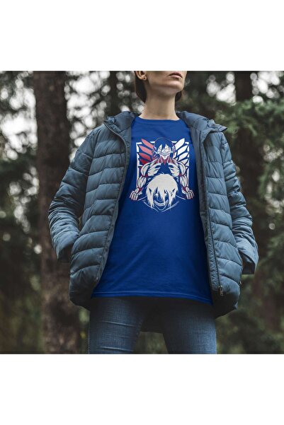 iLovePrints Attack on Titan Art - Eren and Titan Tshirt