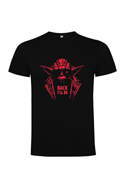 iLovePrints Red Yoda Returns Evil Tshirt