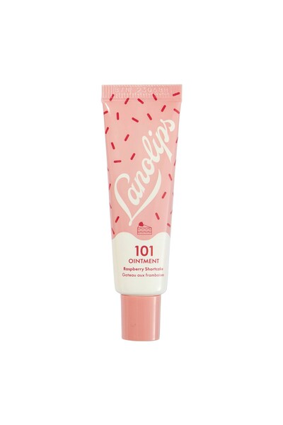 LANOLIPS SUN مرهم 101 راسبيري شورتكيك متعدد الاستخدامات للعناية بالشفاه 10 جرام