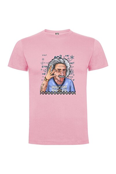 iLovePrints Quantum Einstein Face Tshirt