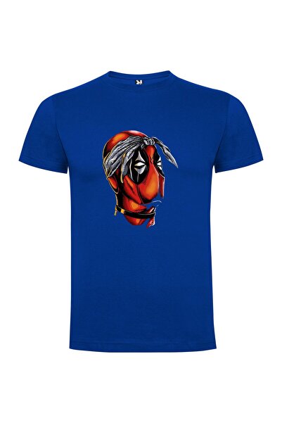 iLovePrints Deadpool Mandalorian Portrait Tshirt