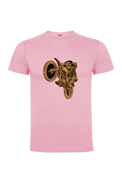 iLovePrints Dirt-Drifting Motorcycle Maverick Tshirt
