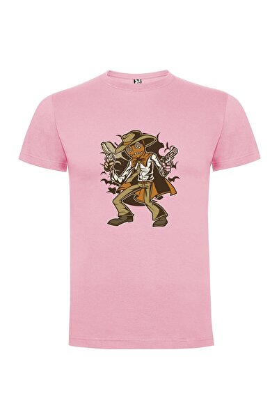 iLovePrints Gunslinger Skeleton Cowboy Tshirt