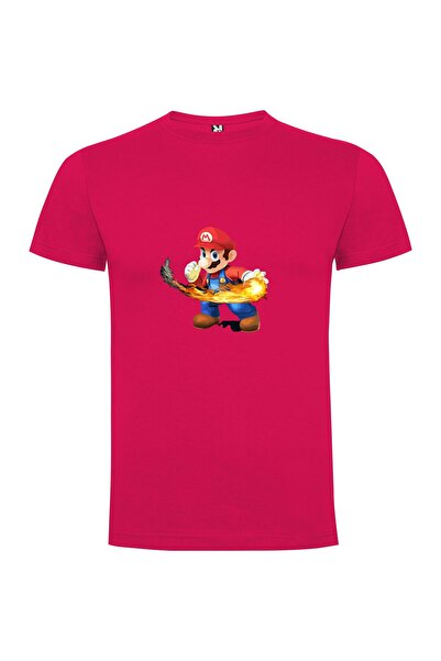 iLovePrints Mario's Flaming Fury Tshirt