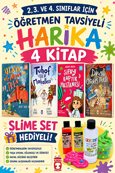 Timaş Çocuk TİMAŞ 2,3. VE 4.SINIFLAR İÇİN ÖĞRETMEN TAVSİYELİ HARİKA 4 KİTAP -...
