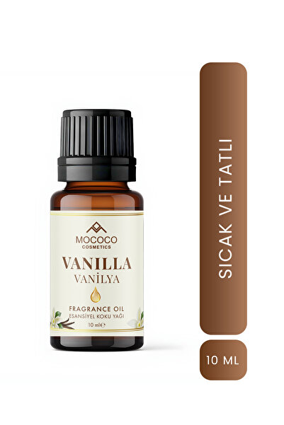 MOCOCO COSMETICS Vanilya (Vanilla) Esansiyel Yağı 10 ml – Doğal Uçucu Yağ | A...