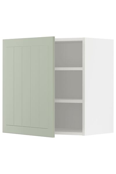IKEA METOD Mutfak Duvar Dolabı, STENSUND açık yeşil. G60 x D38.9 x Y60 cm ile...