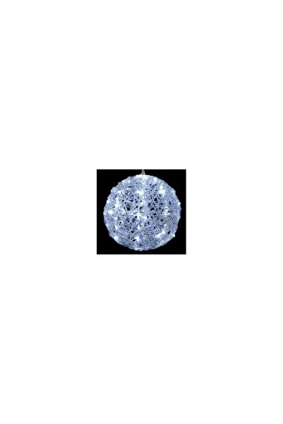 Generic Φωτιζόμενη Μπάλα LED, 30 LED, 20 cm, Εσωτερικού χώρου, IP20, Ψυχρό Λευκό