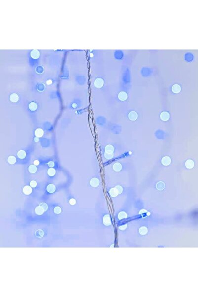 Generic 100 λαμπάκια LED σε σειρά, 5 m, διάφανο καλώδιο, σταθερή, με επέκταση...