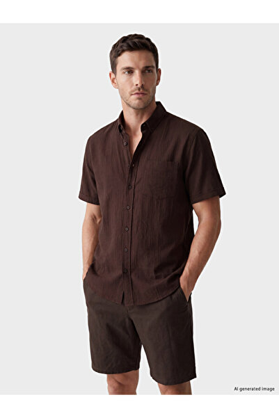 LC Waikiki Standard Fit Dobby Men's Shirt for Style Seekers from Uzg Store