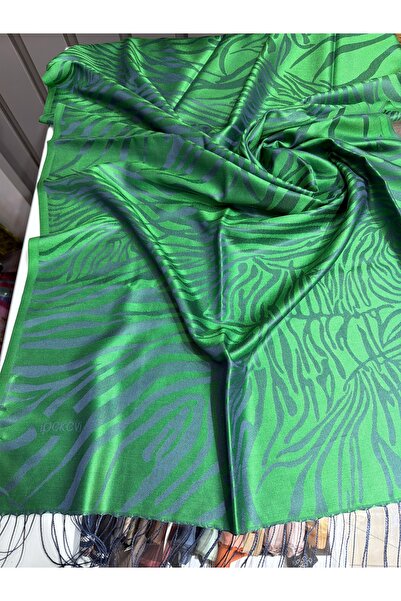 ipekevi Zebra Patterned Silk Shawl Vip Series