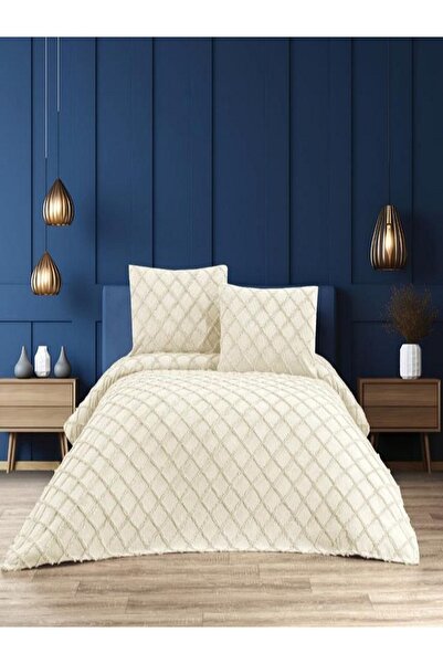 BRL ÇEYİZ HOME Cotton Double 3-Piece 240X260 Bedspread with 2 Pillowcases