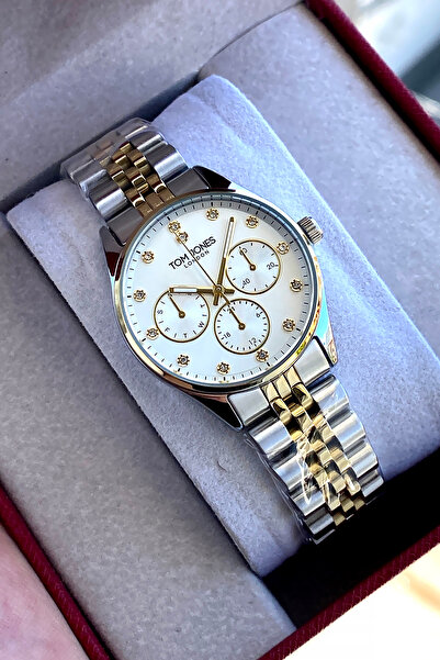 Tom Jones London Original Women's Wristwatch with 2-Year Warranty Steel Strap...