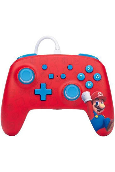 Powera Ενισχυμένο Ενσύρματο Χειριστήριο για Switch Mario Woo-Hoo!