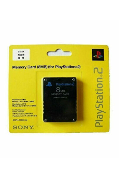 Sony Κάρτα μνήμης 8MB για PS2 σε μαύρο χρώμα