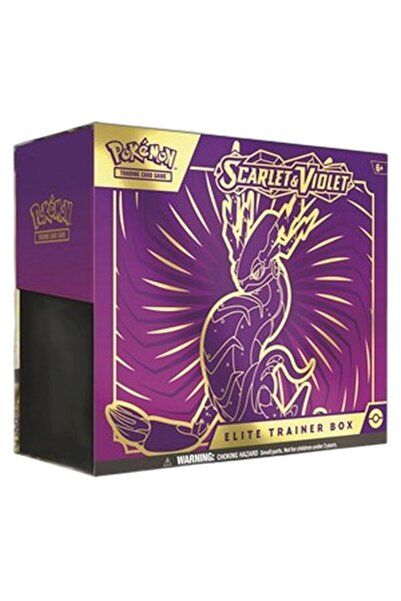 Pokemon Scarlet & Violet Miraidon Elite Trainer Box
