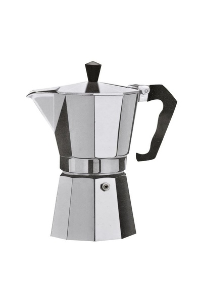 OEM Espressor de aragaz din aluminiu, moka pot pentru 6 cești de cafea, 17 cm