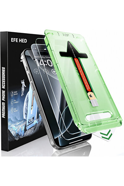 EFE HED iPhone 13 Mini ile Uyumlu Uygulama Aparatlı Hayalet Koruma Camı