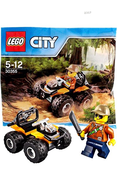 LEGO سيتي جانجل 30355 سيارة رباعية الدفع مع شخصية صغيرة في كيس بلاستيكي