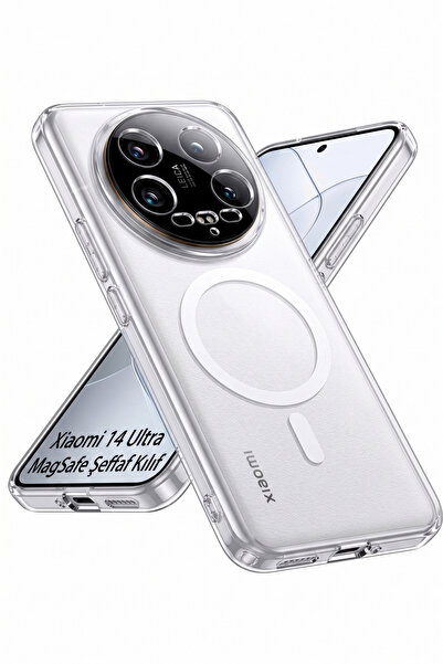 Rivor Xiaomi Mi 14 Ultra Uyumlu Kılıf Kamera Yükseltili Magsafe Şarj Özellikl...