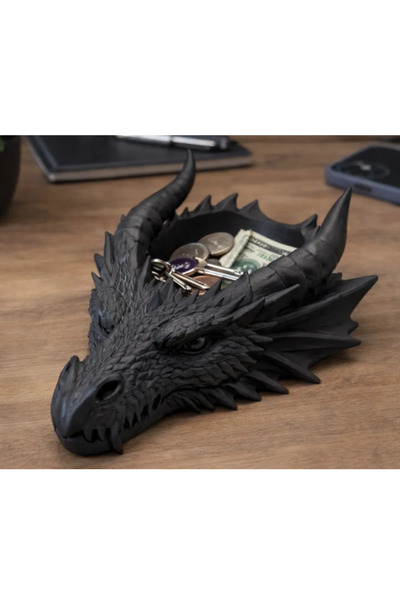 Karis ART Game of Thrones Ejderha Temalı Dekoratif Kase – Şık Düzenleyici & Ö...