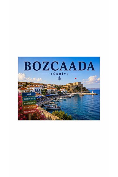 Gokco Buzdolabı Süsü Magnet Bozcaada Magnet