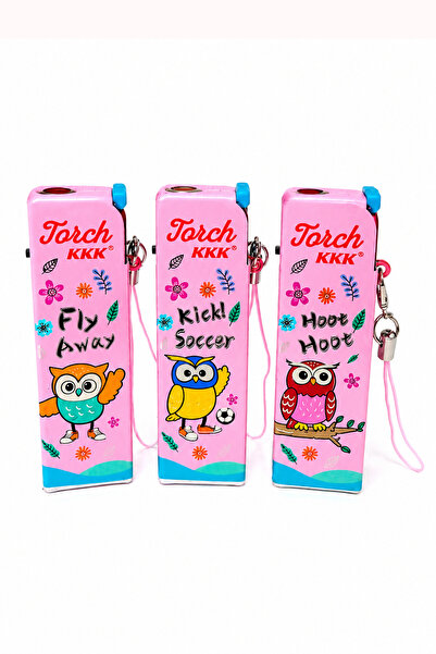ONRSTORE Baykuş Desenli İpli Torch Çakmak Seti 3'lü Koleksiyonluk Dekoratif