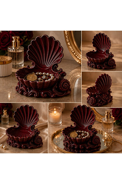 farist Seashell Jewelry and Gem Organizer – Decorative Oyster Design – 3D Pri...