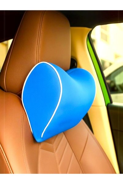 ORTOVİTA New Generation Visco Orthopedic Ergonomic Anti-Slip, Anti-Sweat Fabric Car Head & Neck Pillow for Road Comfort