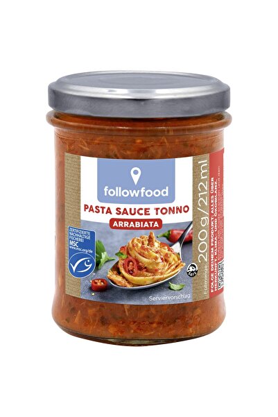 Followfish Pasta de ton arrabiata