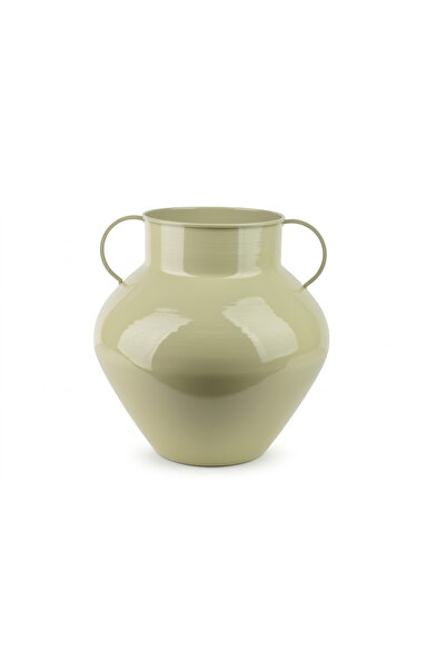 MONDEX Vază Metal ROGER 18.5x31x34 cm Verde Salvie 1 buc.