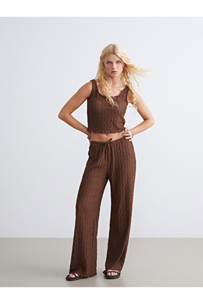 LC Waikiki I Beli Corded Textured Women's Trousers from Freezen Store