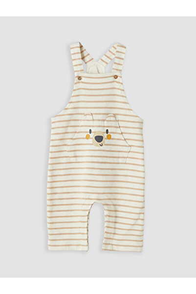 LC Waikiki Quality Pieces from Çelebi Store Striped Printed Baby Boy Jumpsuit