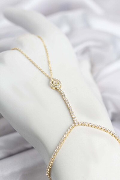 Inure Jewelry نموذج شاهميران من النحاس المطلي بالذهب مع حجر الزركون