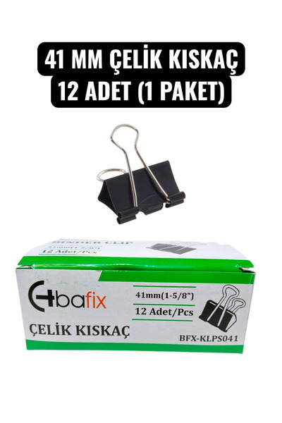 SEYFİKİRTASİYE 41 MM ČELIČNA STEZALJKA 12 KOMADA (1 PAKOVANJE)