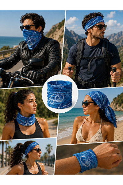 Bandana Unisex Buff Neck Gaiter Multifunctional Outdoor Face Mask