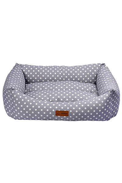 4Dog Deluxe Pat Deluxe pentru animale de companie Grey Macaron 62x44x22cm - C...