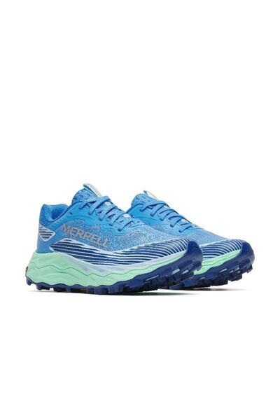 Merrell Agility Peak 6 Women's Blue Trail Running Shoes - Blue