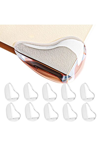 Litago Set 10 bucati protectie colturi mobilier, Litago, transparent, usor de...