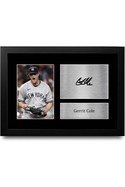 HWC Trading FR A4 Gerrit Cole New York Yankees Gifts Printed Signed Autograph...