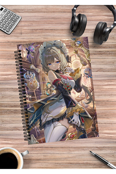 mertfigur Caiet spiralat Genshin Impact Anime A5 (50 de coli)