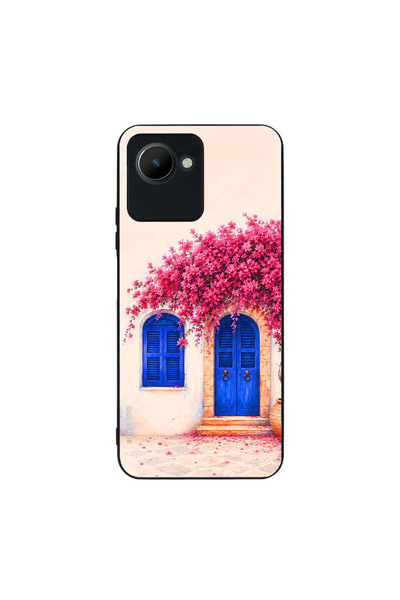 Sonique Θήκη Greek Island Muse Series για Realme C30 Ροζ Μπουκαμβίλια