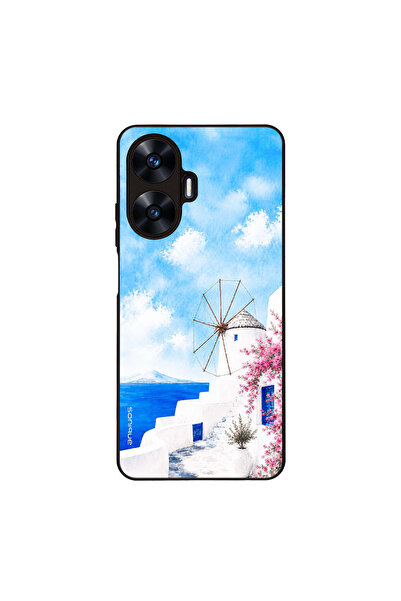 Sonique Θήκη Greek Island Muse Series για Realme C55 Άνεμος Μυκόνου