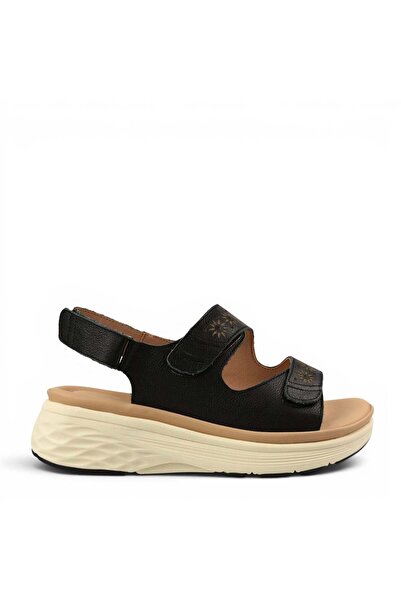 ADA SHOES Sandale casual 2571-1-N - 37, Negru, Piele